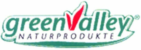 greenValley NATURPRODUKTE Logo (DPMA, 04.11.2004)