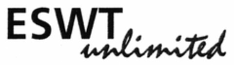 ESWT unlimited Logo (DPMA, 08.04.2005)