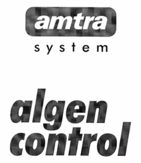 amtra system algen control Logo (DPMA, 10.08.2005)