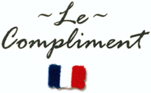 Le Compliment Logo (DPMA, 22.11.2007)