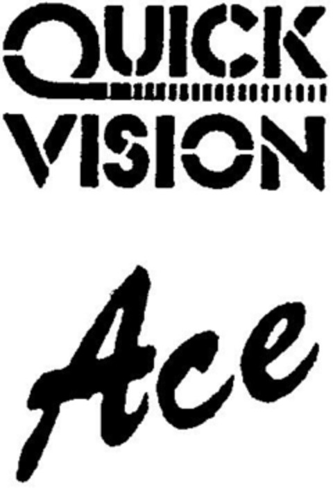 QUICK VISION Ace Logo (DPMA, 05.12.1994)