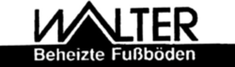 WALTER Beheizte Fußböden Logo (DPMA, 10.08.1995)