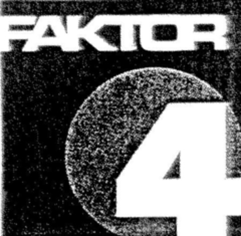 FAKTOR 4 Logo (DPMA, 04.12.1997)