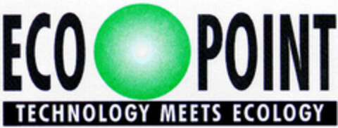 ECO POINT TECHNOLOGY MEETS ECOLOGY Logo (DPMA, 02/02/1998)