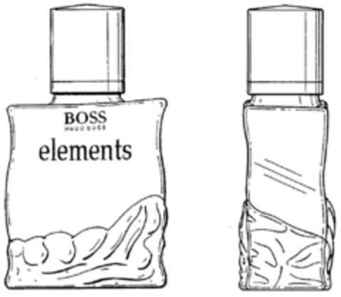 BOSS HUGO BOSS elements Logo (DPMA, 07.05.1998)