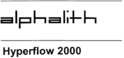 alphalith Hyperflow 2000 Logo (DPMA, 11/17/1998)