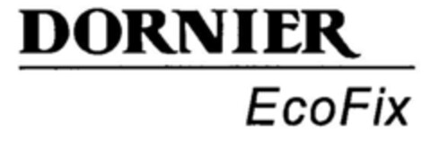 DORNIER EcoFix Logo (DPMA, 19.05.1999)