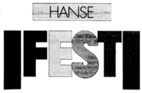 HANSE FEST Logo (DPMA, 15.11.1999)