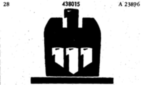 438015 Logo (DPMA, 12/09/1930)
