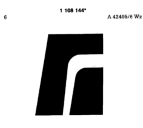 1108144 Logo (DPMA, 16.01.1987)