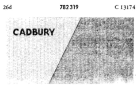 CADBURY Logo (DPMA, 01/18/1963)