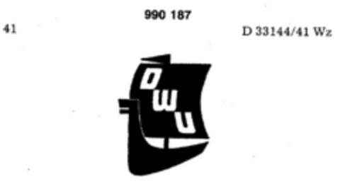 DWU Logo (DPMA, 02.04.1979)