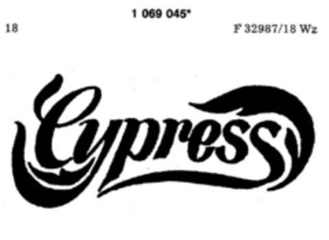 Cypress Logo (DPMA, 13.09.1984)