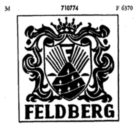 FELDBERG Logo (DPMA, 29.11.1955)