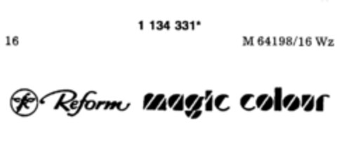 Reform magic colour Logo (DPMA, 23.12.1988)