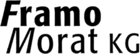 Framo Morat KG Logo (DPMA, 08.07.1992)