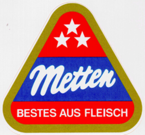 Metten BESTES AUS FLEISCH Logo (DPMA, 15.10.1994)