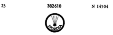 NORDIA Logo (DPMA, 13.04.1927)