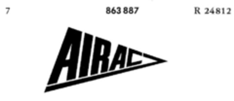 AIRAC Logo (DPMA, 21.08.1968)