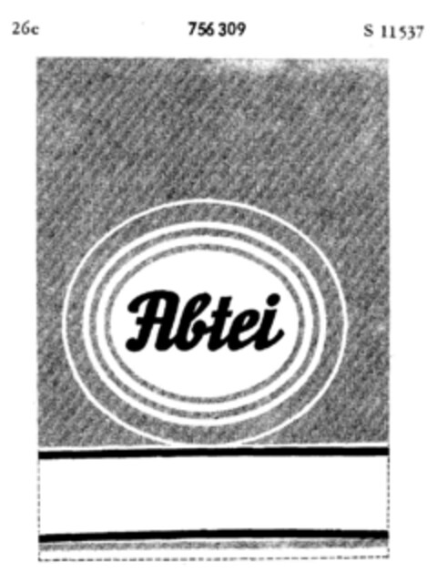 Abtei Logo (DPMA, 29.06.1960)