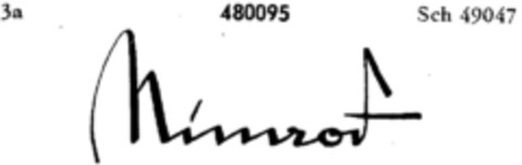 Nimrod Logo (DPMA, 02.09.1935)