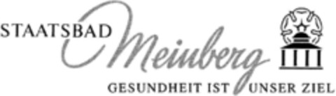 STAATSBAD Meinberg GESUNDHEIT IST UNSER ZIEL Logo (DPMA, 25.01.1994)