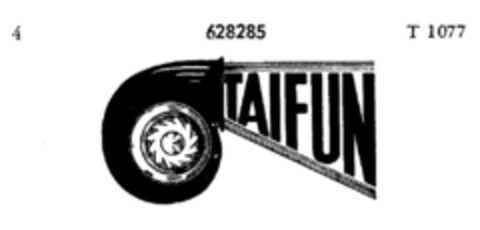 TAIFUN Logo (DPMA, 06.06.1951)