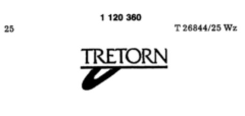 TRETORN Logo (DPMA, 11.09.1987)