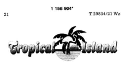 Tropical Island Logo (DPMA, 07.12.1989)