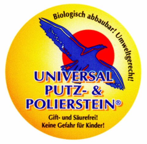 UNIVERSAL PUTZ- & POLIERSTEIN Logo (DPMA, 02.03.2000)