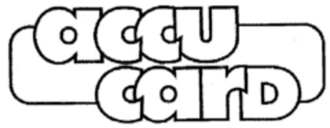 accu card Logo (DPMA, 20.07.2000)