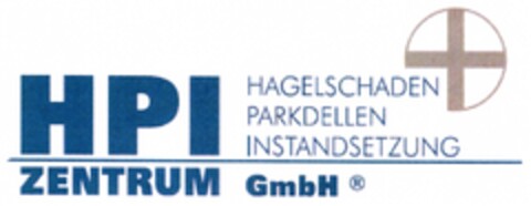 HPI ZENTRUM GmbH HAGELSCHADEN PARKDELLEN INSTANDSETZUNG Logo (DPMA, 18.12.2008)