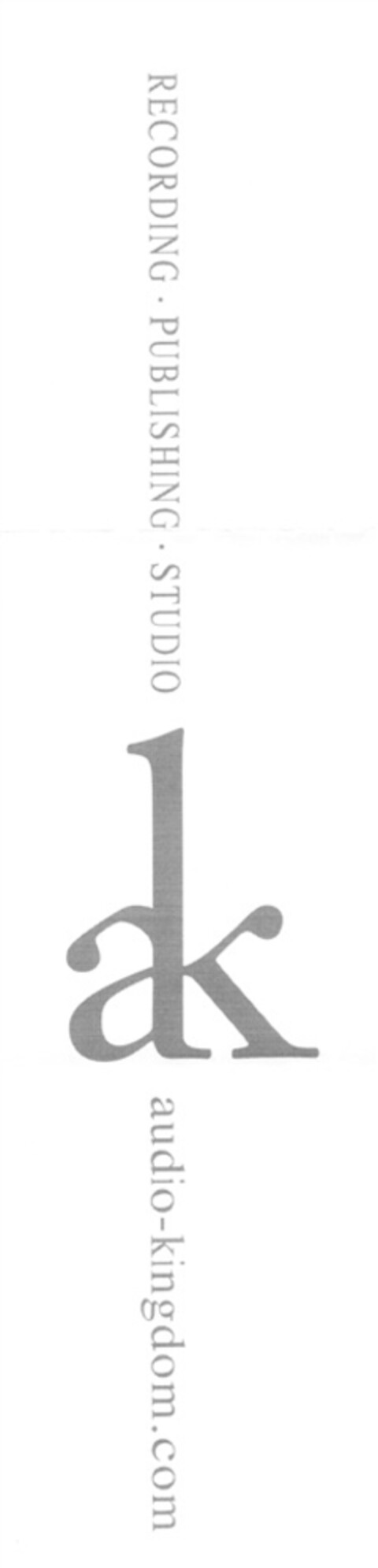 audio kingdom Logo (DPMA, 11.05.2009)