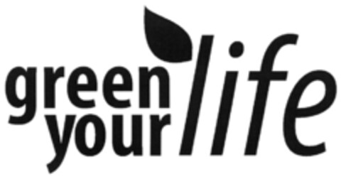 green your life Logo (DPMA, 29.06.2009)