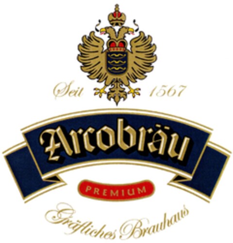 Seit 1567 Arcobräu PREMIUM Logo (DPMA, 08.07.2009)