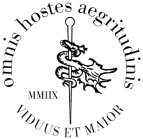 omnis hostes aegritudinis VIDUUS ET MAIOR Logo (DPMA, 04.09.2009)