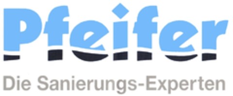 Pfeifer Die Sanierungs-Experten Logo (DPMA, 08/04/2010)