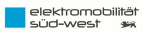 elektromobilität süd-west Logo (DPMA, 29.05.2012)