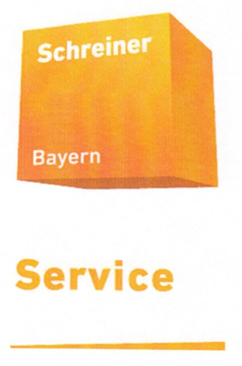 Schreiner Bayern Service Logo (DPMA, 06/18/2014)