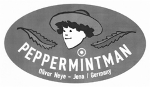 PEPPERMINTMAN Oliver Neye - Jena / Germany Logo (DPMA, 13.04.2017)