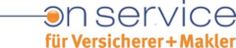 on service für Versicherer + Makler Logo (DPMA, 11/22/2018)