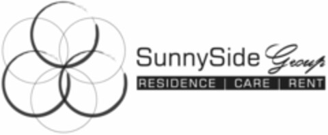 SunnySide Group RESIDENCE | CARE | RENT Logo (DPMA, 05/31/2021)