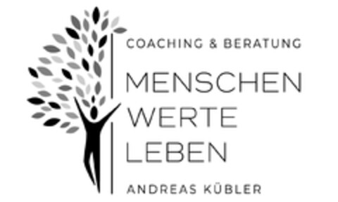 MENSCHEN WERTE LEBEN COACHING & BERATUNG ANDREAS KÜBLER Logo (DPMA, 02/10/2022)
