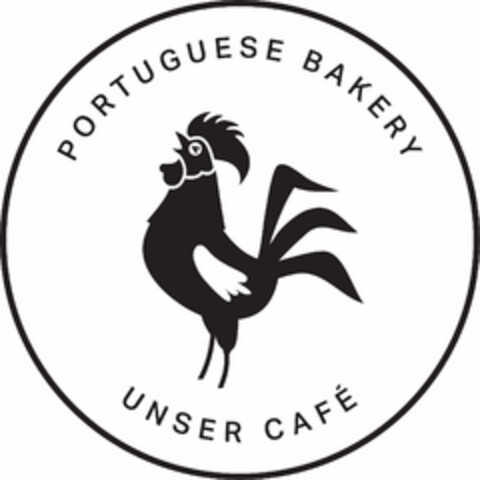 PORTUGUESE BAKERY UNSER CAFÉ Logo (DPMA, 09/27/2022)