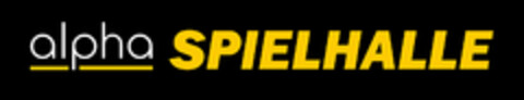 alpha SPIELHALLE Logo (DPMA, 03.11.2023)