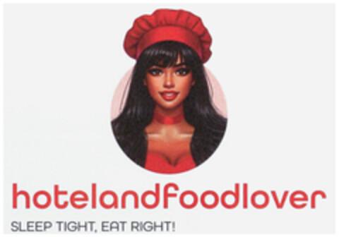 hotelandfoodlover SLEEP TIGHT, EAT RIGHT! Logo (DPMA, 08/28/2024)