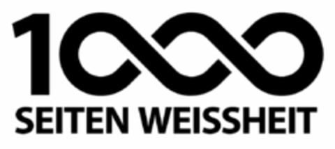 1000 SEITEN WEISSHEIT Logo (DPMA, 26.03.2024)