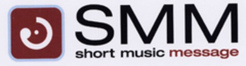 SMM short music message Logo (DPMA, 24.10.2002)