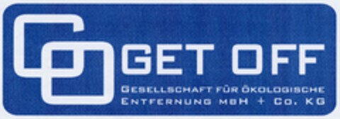 GO GET OFF GESELLSCHAFT FÜR ÖKOLOGISCHE ENTFERNUNG MBH + CO. KG Logo (DPMA, 10/28/2002)