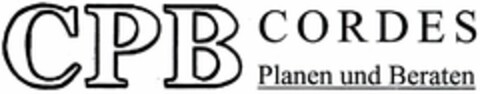 CPB CORDES Planen und Beraten Logo (DPMA, 15.01.2004)